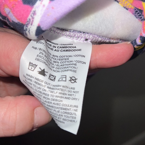 NWT Nike Standard Fit Long Sleeve Crop Top Sweater - Picture 5 of 6